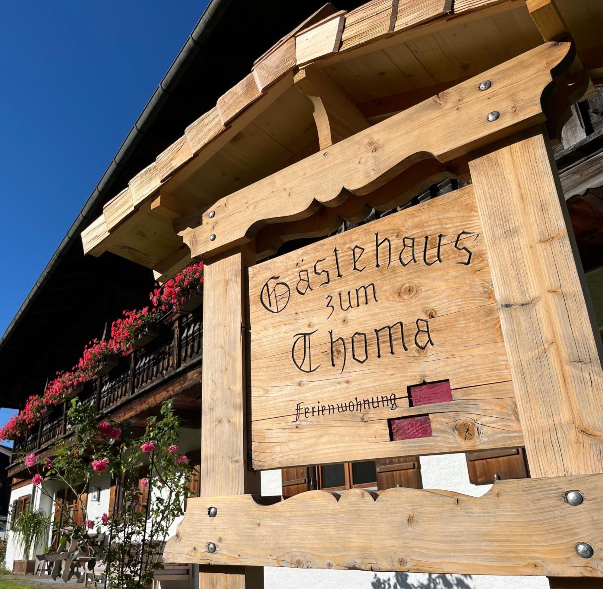 Gaestehaus Zum Thoma Kreuth Extérieur photo